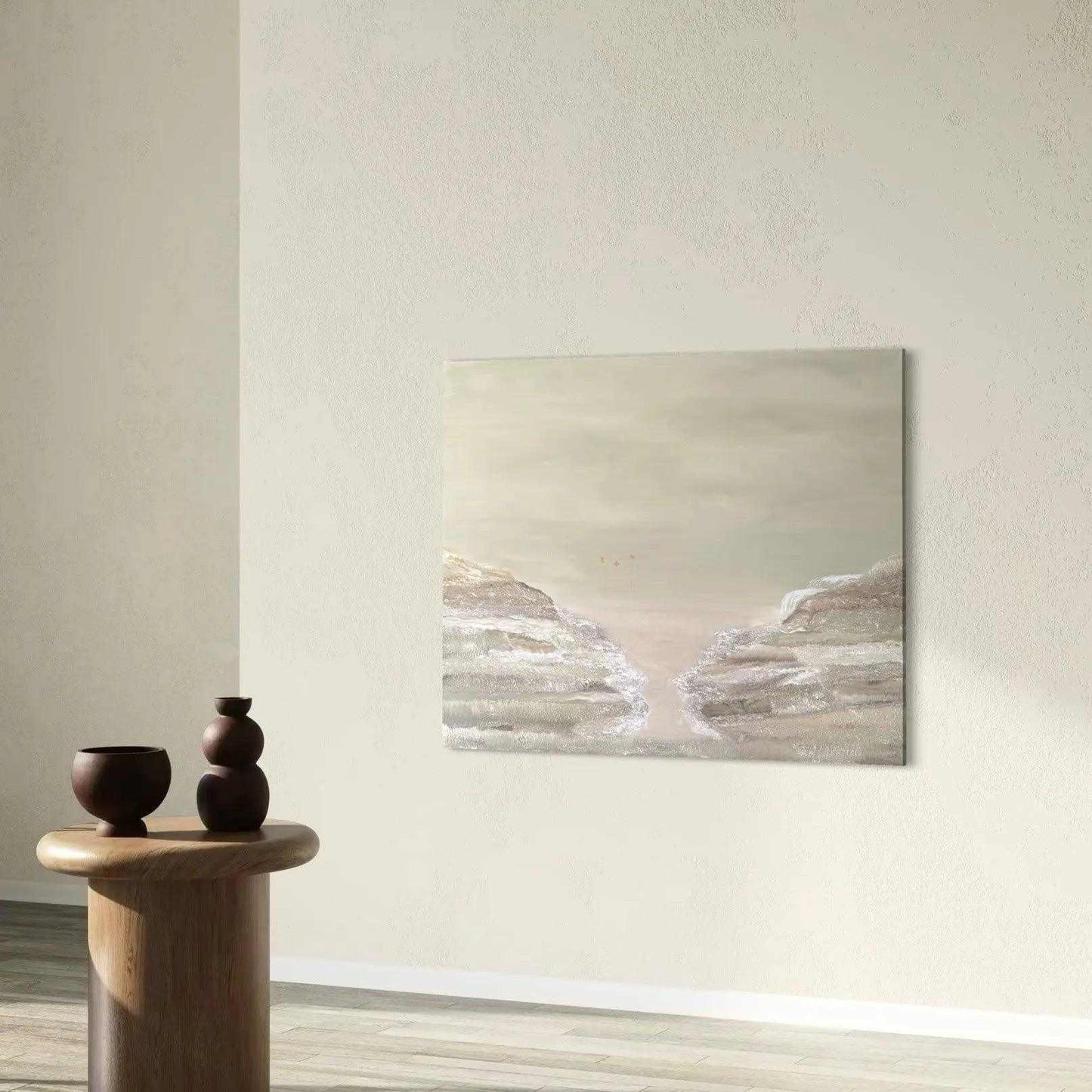 ”Land” OriginalOriginal painting. 80x100cm.
All Original paintings are made with acrylic paint on stretched canvases.
Most of the paint used is from Winsor & Newton to ensure ”Land” Original