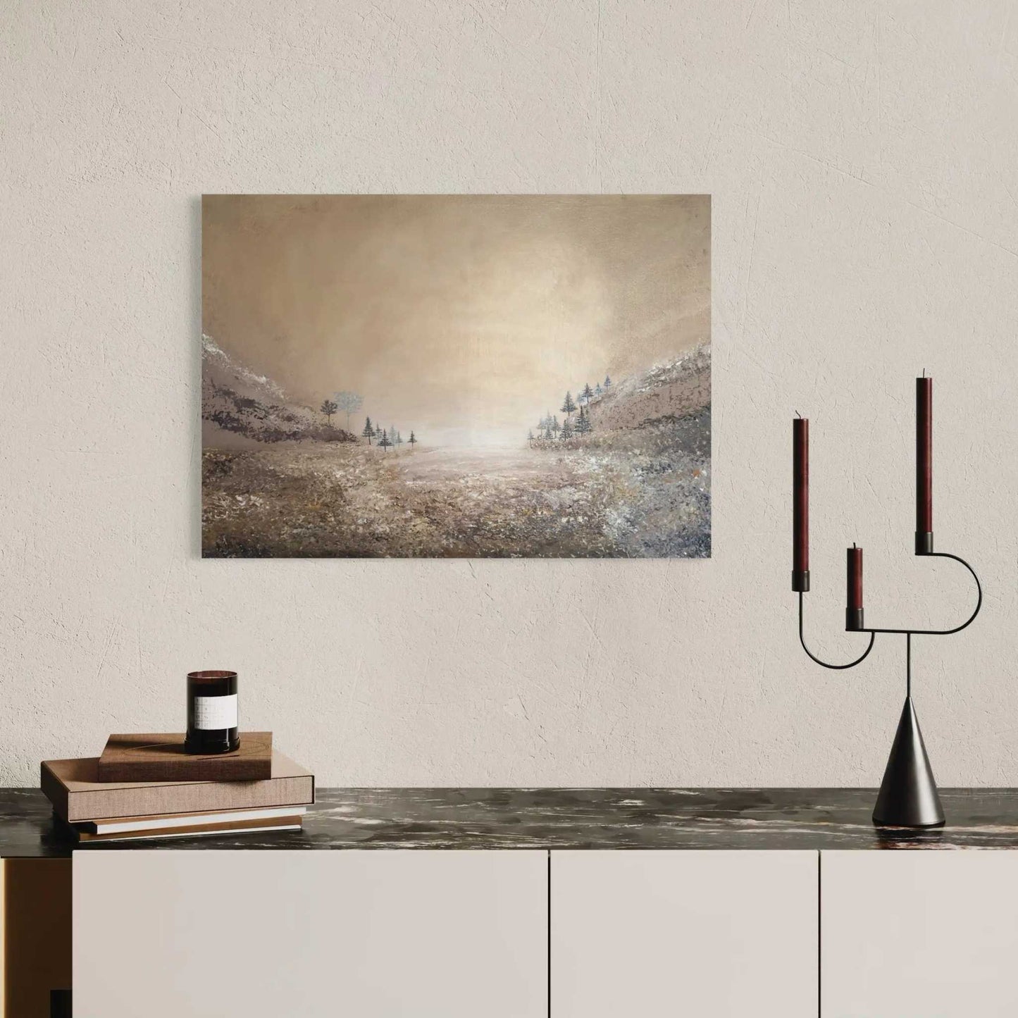 "Dusk" OriginalOriginal painting. 50x70cm
All Original paintings are made with acrylic paint on stretched canvases.
Most of the paint used is from Winsor & Newton to ensure h"Dusk" Original